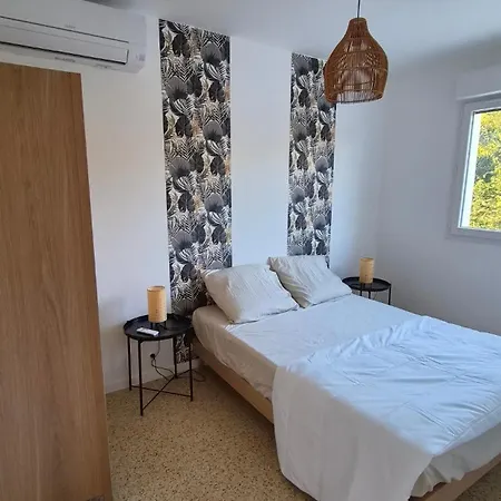 T2 Neuf 4p, Clim, 250m Plage, Parking Prive Devant Le דירה הייר