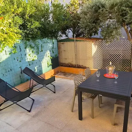 T2 Neuf 4p, Clim, 250m Plage, Parking Prive Devant Le דירה הייר